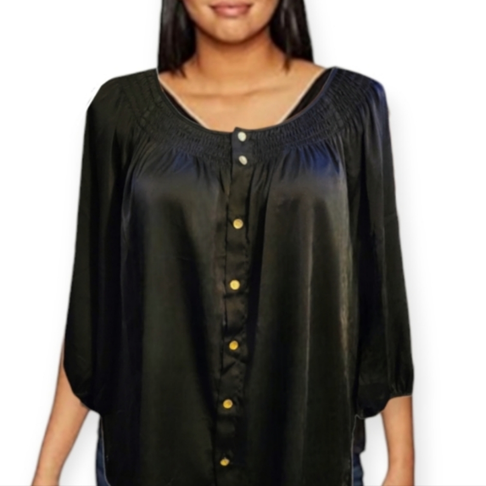 Plus Size Black Top - Picture 6 of 6